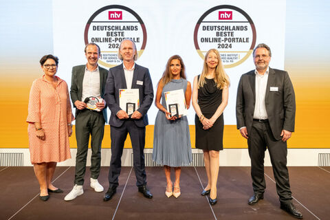 Premio "Mejores portales en línea de Alemania 2024"